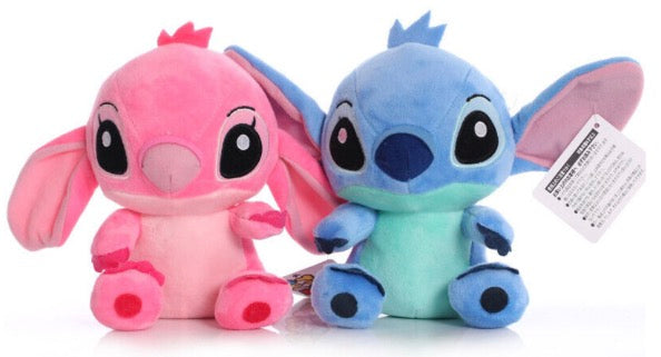 (Stitch+Angel) Lilo & Stitch Lovers Stitch Angel Plush Doll 20CM