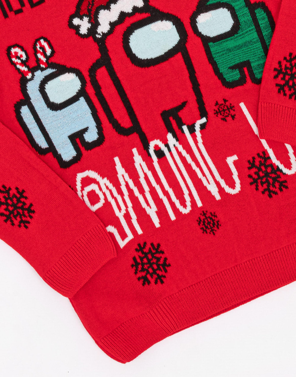 Among Us Christmas Jumper | Boys Red | Official Merch