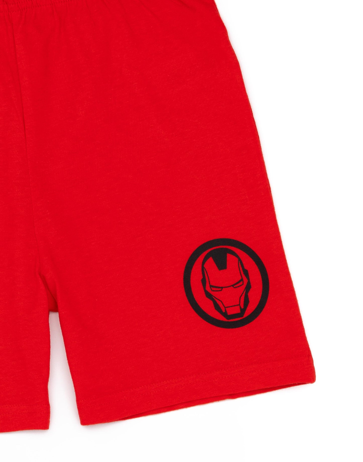 Marvel Short Sleeve Short Leg Pyjama Set | Boys Red | Official Merch