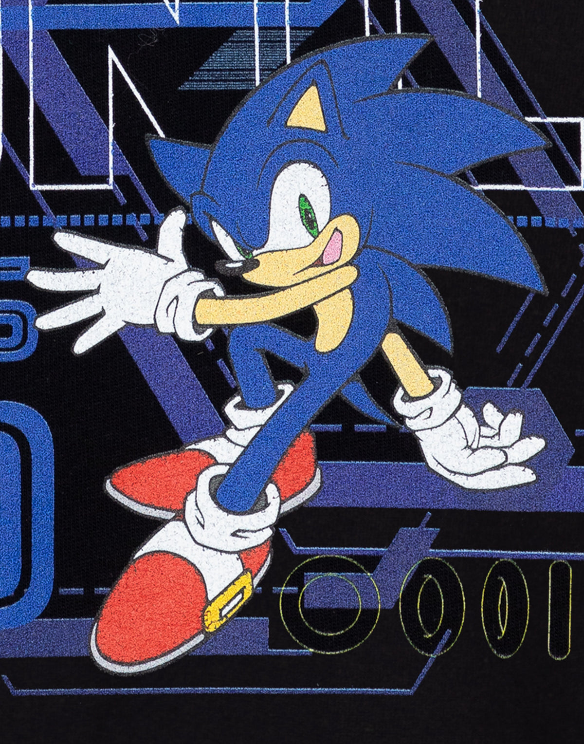 Sonic the Hedgehog Hoodie | Boys Black | Official Merch