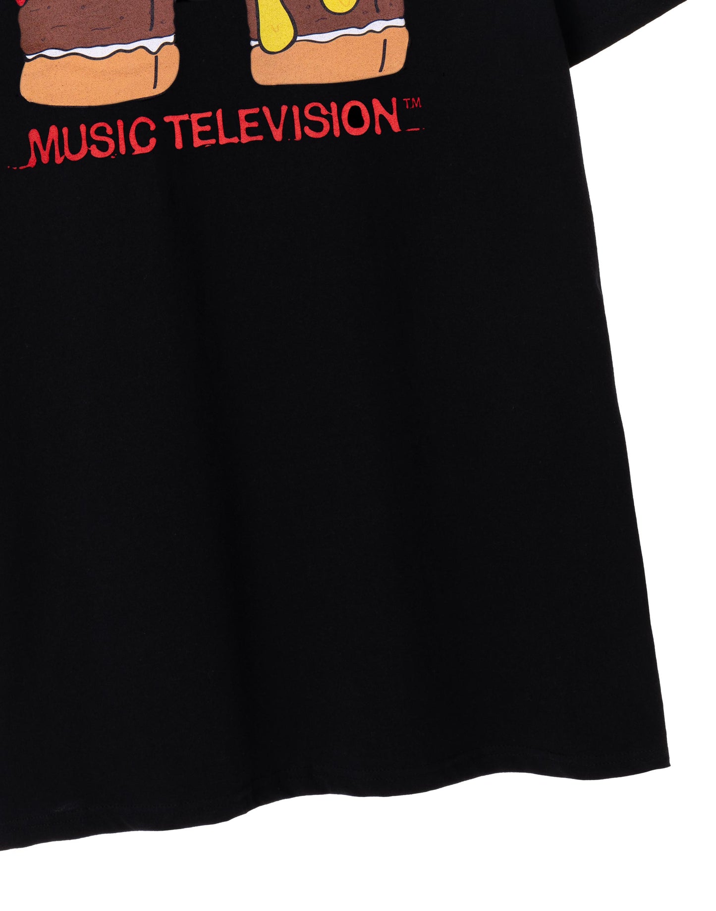 MTV Short Sleeved T-Shirt | Unisex Black | Official Merch