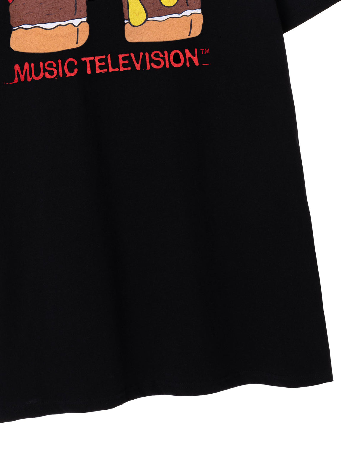 MTV Short Sleeved T-Shirt | Unisex Black | Official Merch