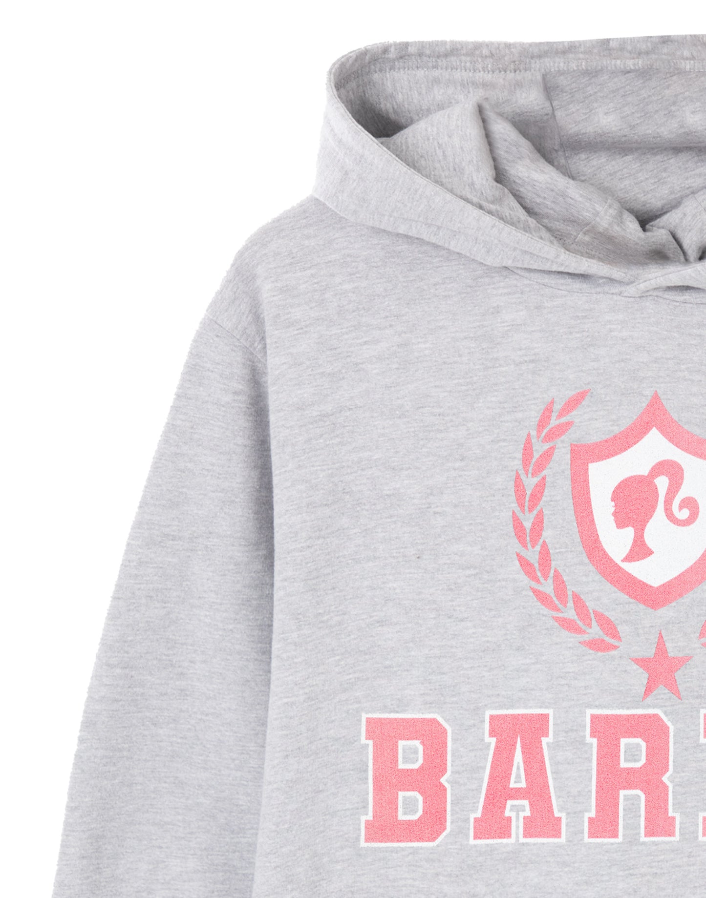 Barbie Hoodie | Womens Grey Marl | Official Merch