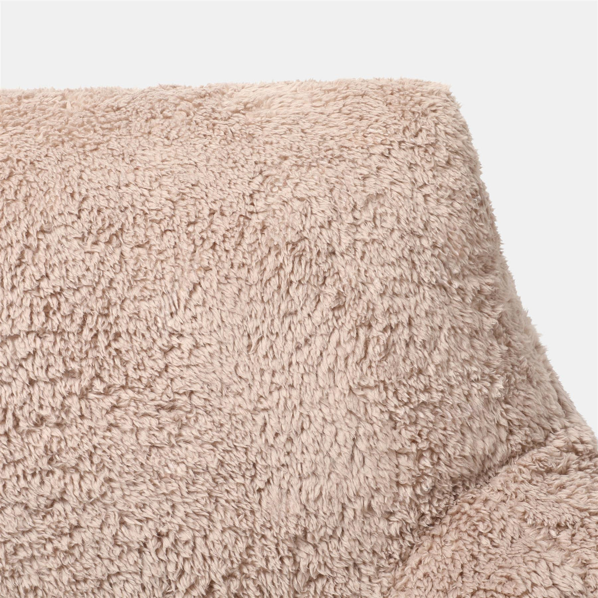 OHS Teddy Fleece Reading Pillow Cuddle Cushion with Arms Lumbar Bed Chair