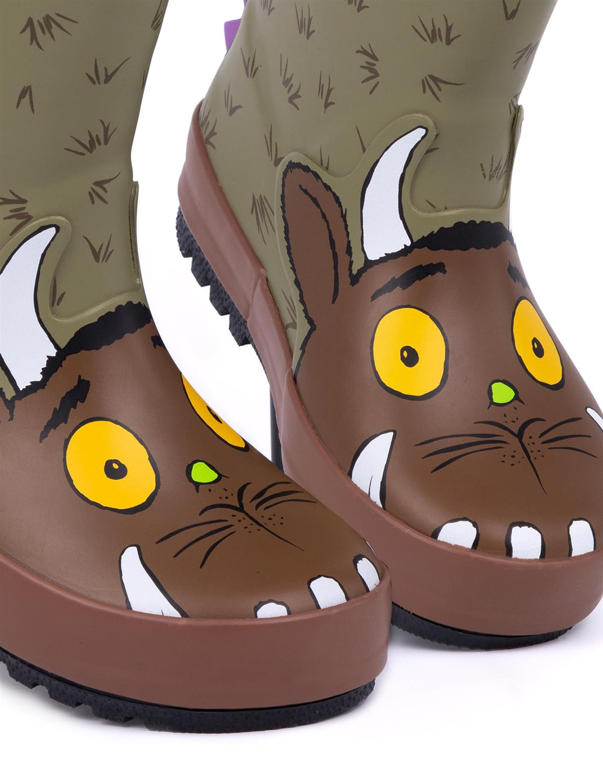 Gruffalo & Friends Wellington Boots with Handles | Unisex Kids Brown | Official
