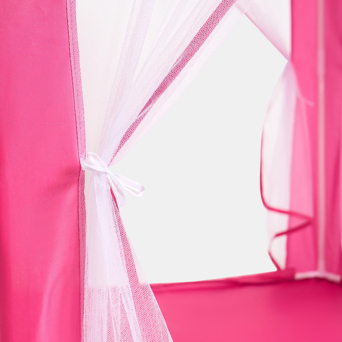 OHS Kids Garden Gazebo with Curtains Outdoor Patio Playhouse Tent Canopy