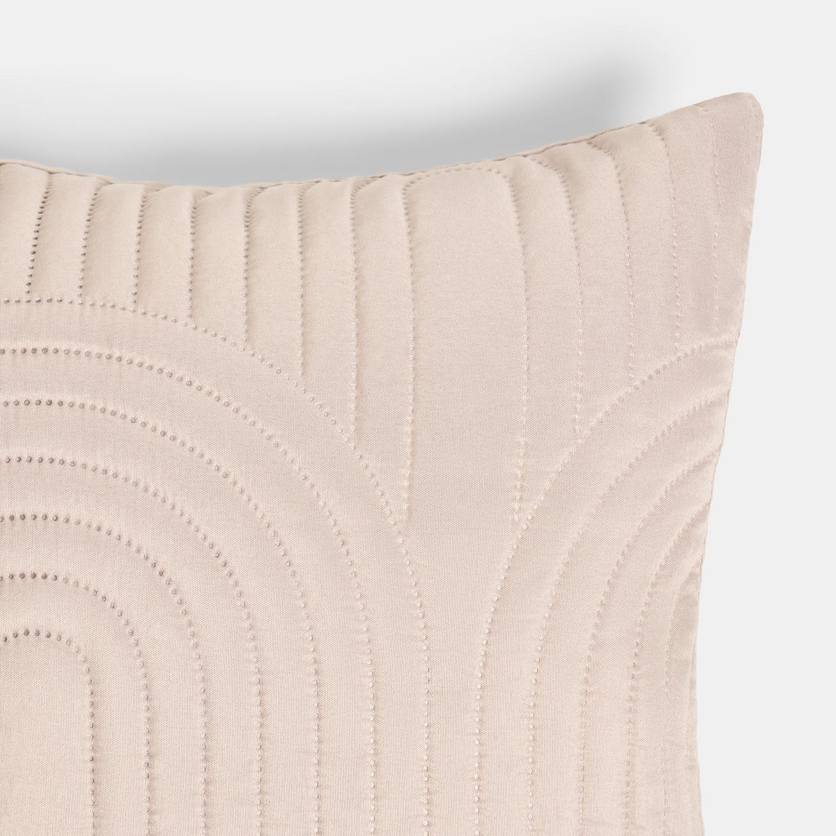 OHS Arches Quilted Cushion Covers Pinsonic Square Pillowcases Filled