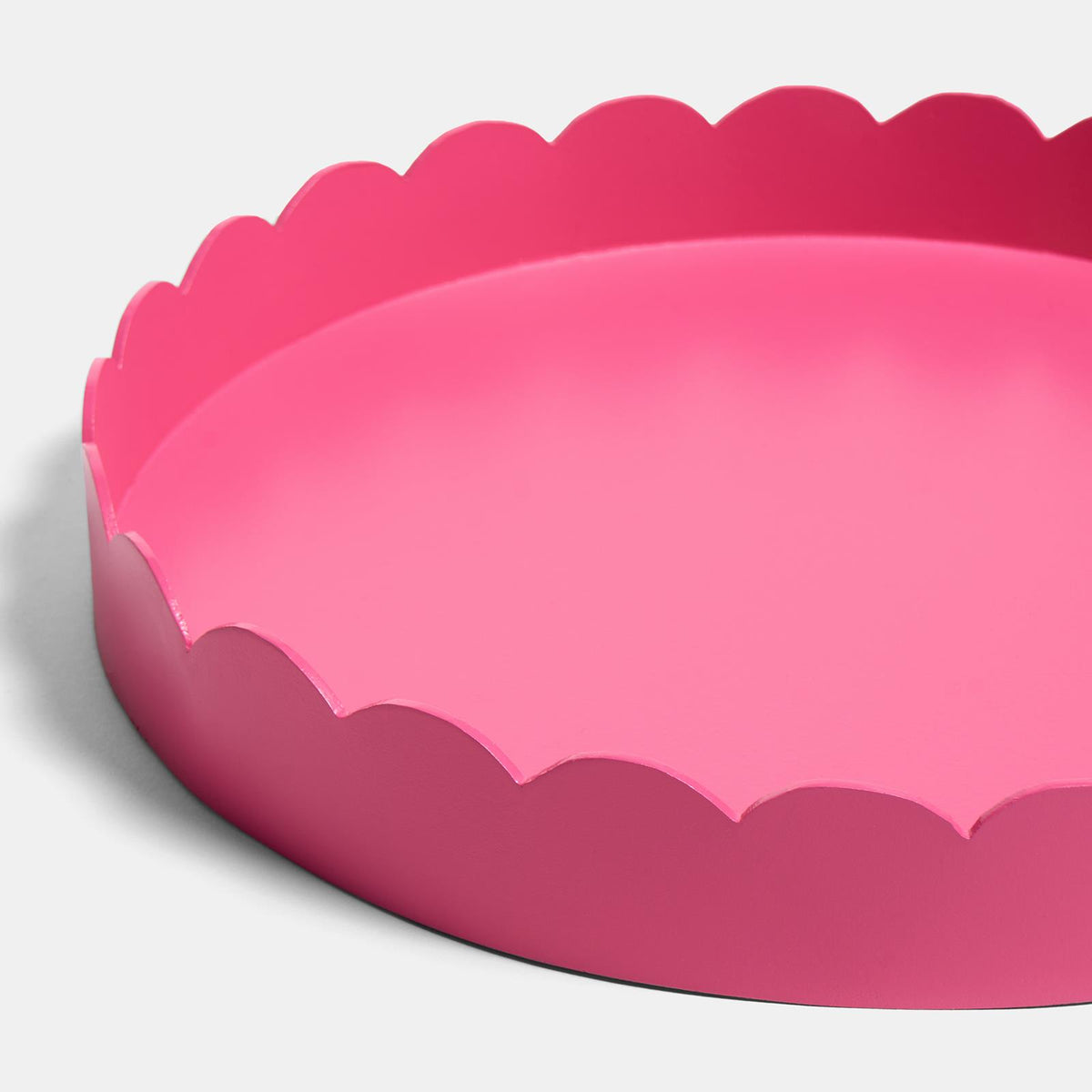 OHS Scallop Edge Tray Serving Plate Decorative Organiser Storage Home Decor