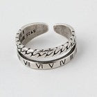 925 Sterling Silver Vintage Adjustable Fashion Ring Women Girls Jewellery UK