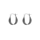 925 Sterling Silver Twisted Fashion Hoop Earrings Jewellery Women Girls Gift UK