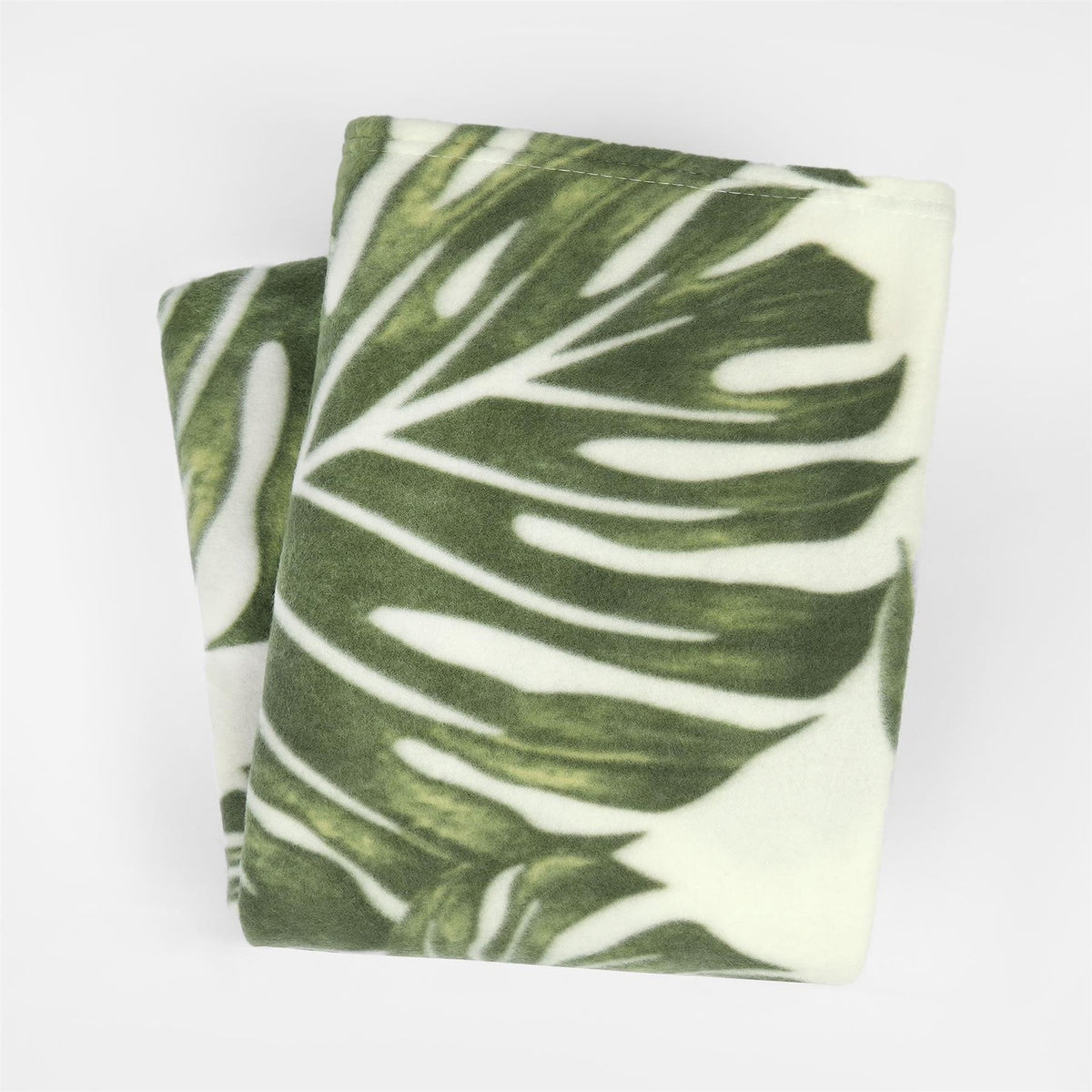 Dreamscene Tropical Leaf Polar Fleece Blanket Soft Throw Over Sofa Bed Chair