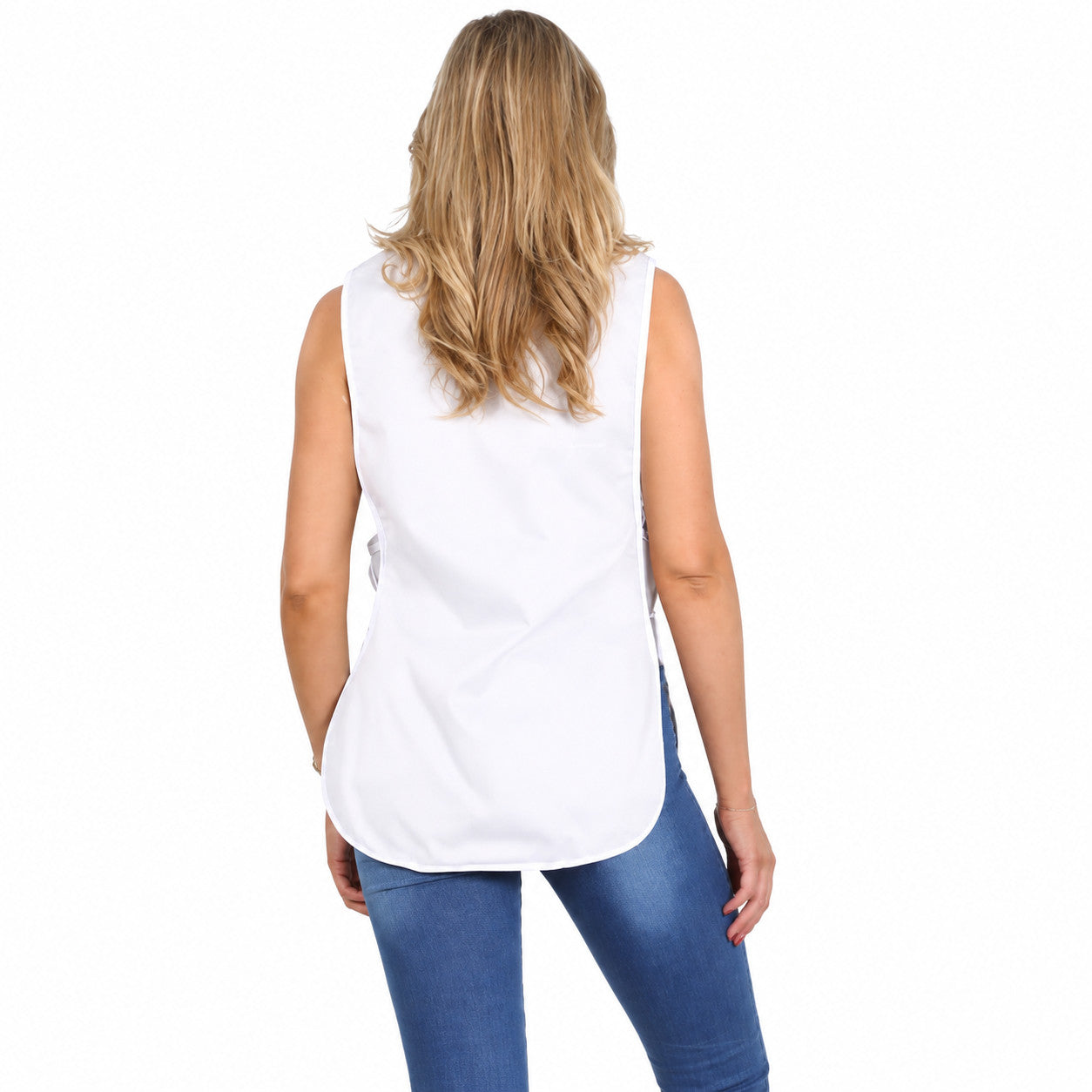 Plain Tabard Apron Workwear Cleaning Catering Salon | Large Pocket | Popper Fast