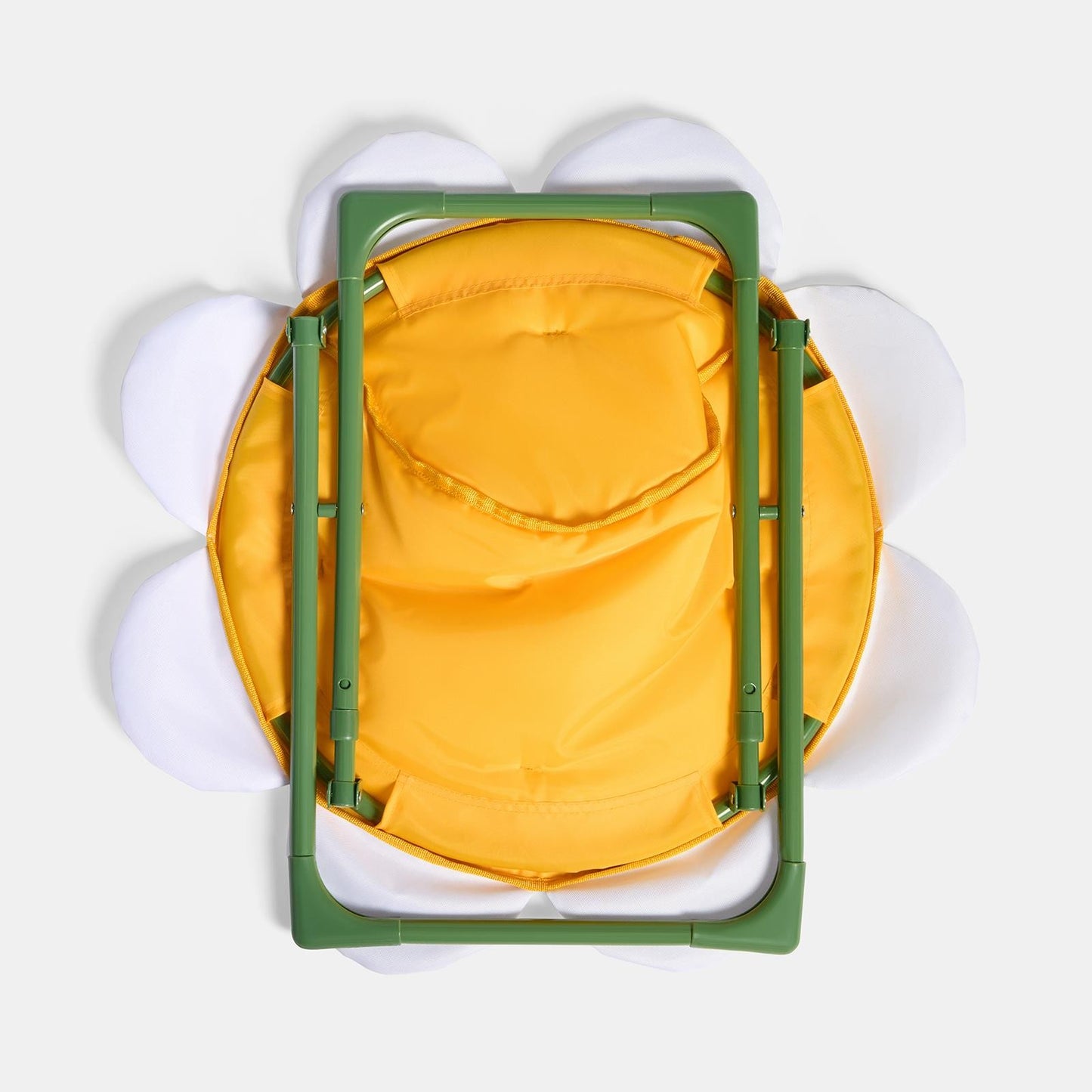 OHS Kids Moon Chair Round Flower Garden Outdoor Patio Folding Picnic Seat