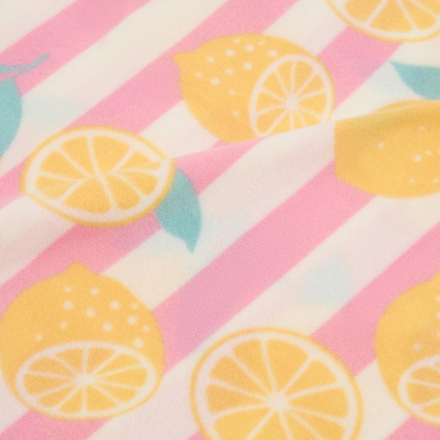 OHS Lemon Stripes Throw Soft Blanket Polar Fleece Lightweight Bedspread
