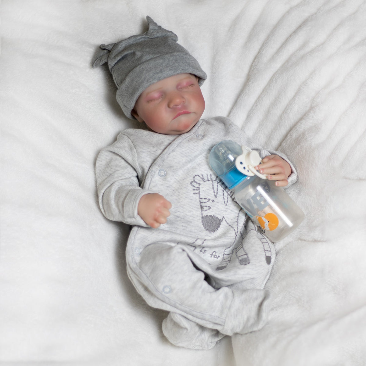 18" Realistic Reborn Baby Twins Handmade Newborn Boy Doll Lifelike Babies Dolls