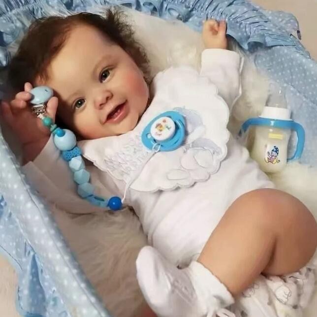 24" Realistic Reborn Baby Doll Kit DIY Supply Vinyl Silicone Unpainted Kits Part