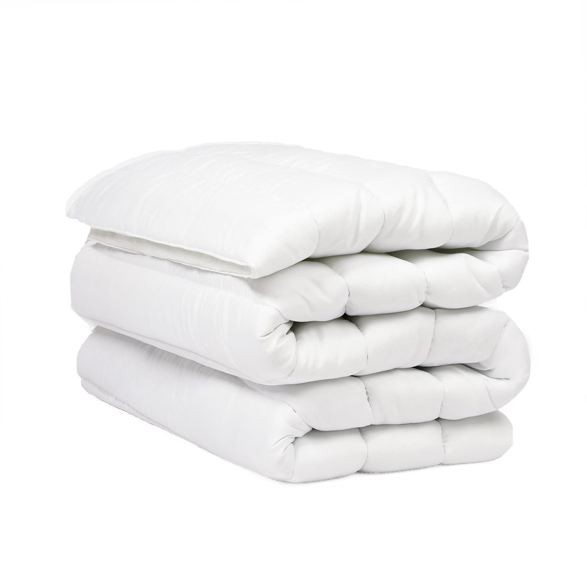 OHS Deep Mattress Topper Microfiber Bounce Soft Hotel Quality Elasticated Straps
