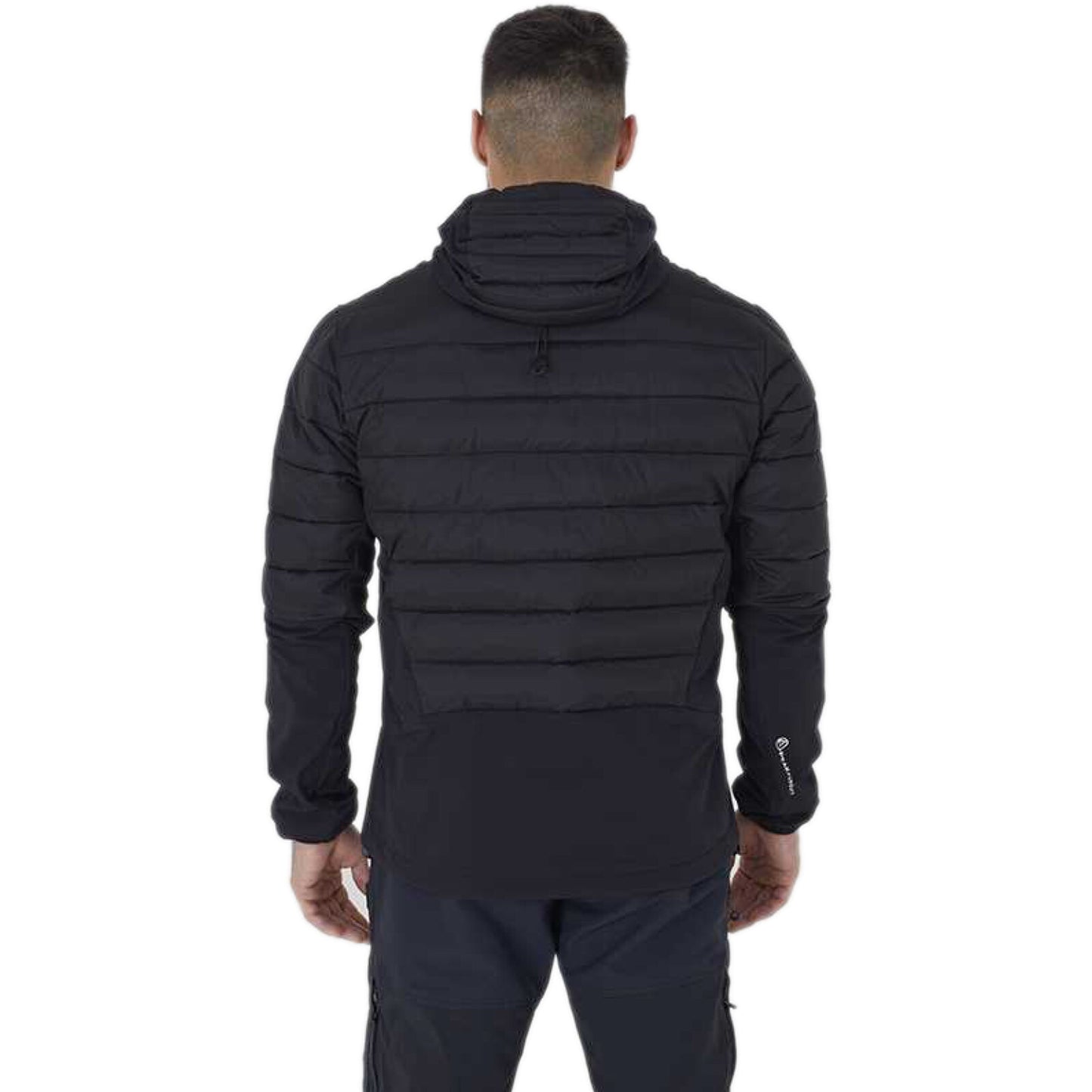 BRAVE SOUL MEN QUILTED HOODED PADDED BOMBER JACKET WARM BUBBLE PUFFER PUFFA COAT