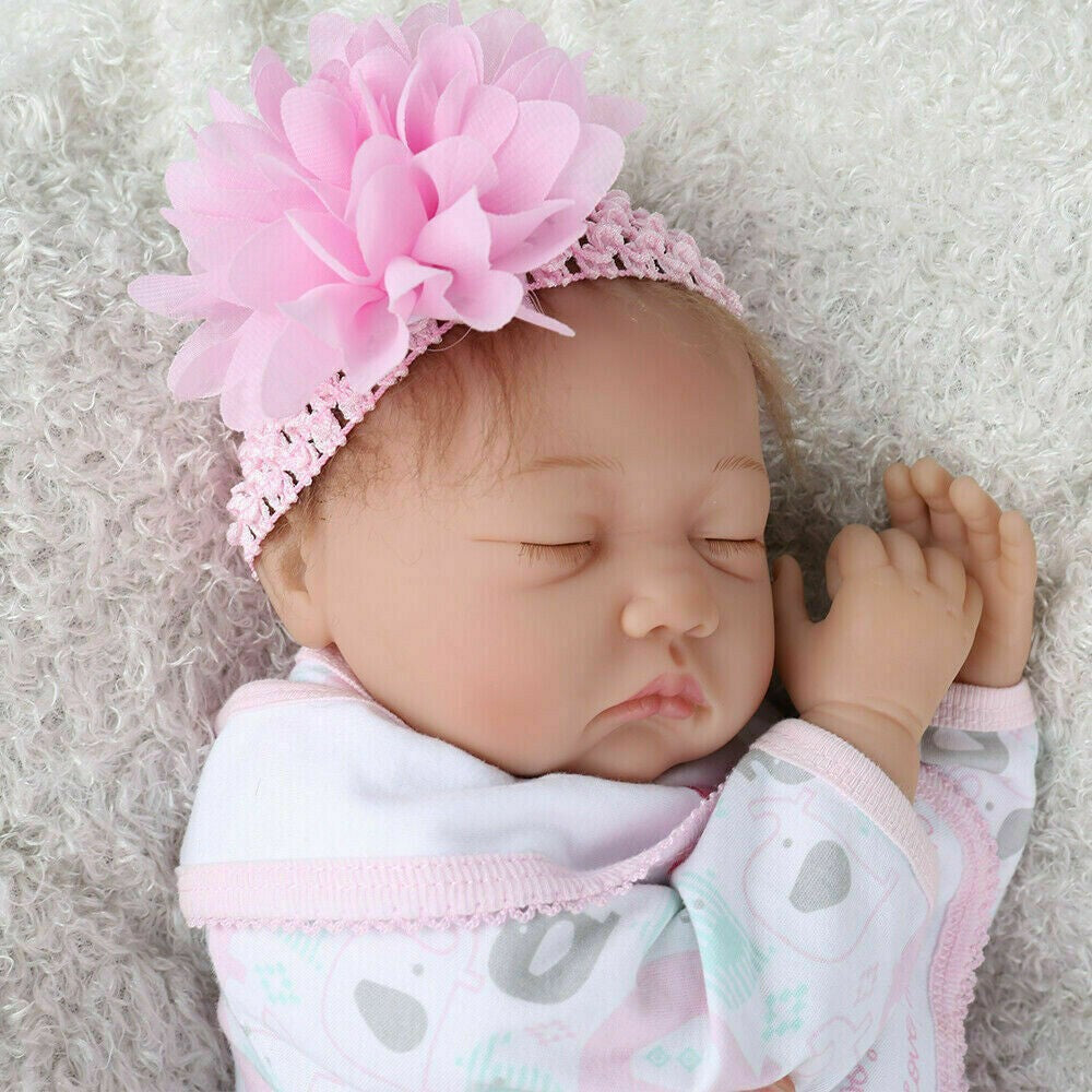 22" Realistic Reborn Baby Twins Lifelike Newborn Dolls Girl Boy Handmade Gifts