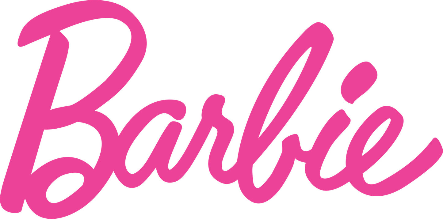 Barbie Short Sleeve Long Leg Pyjama Set | Womens White | Official Merch