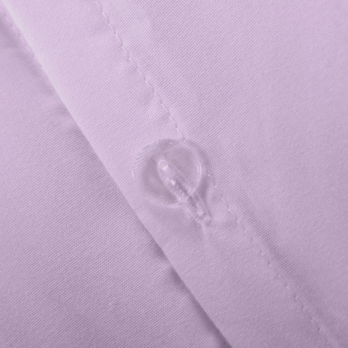 OHS Frill Edge Bedding Set Microfibre Decor Duvet Cover with Pillowcase