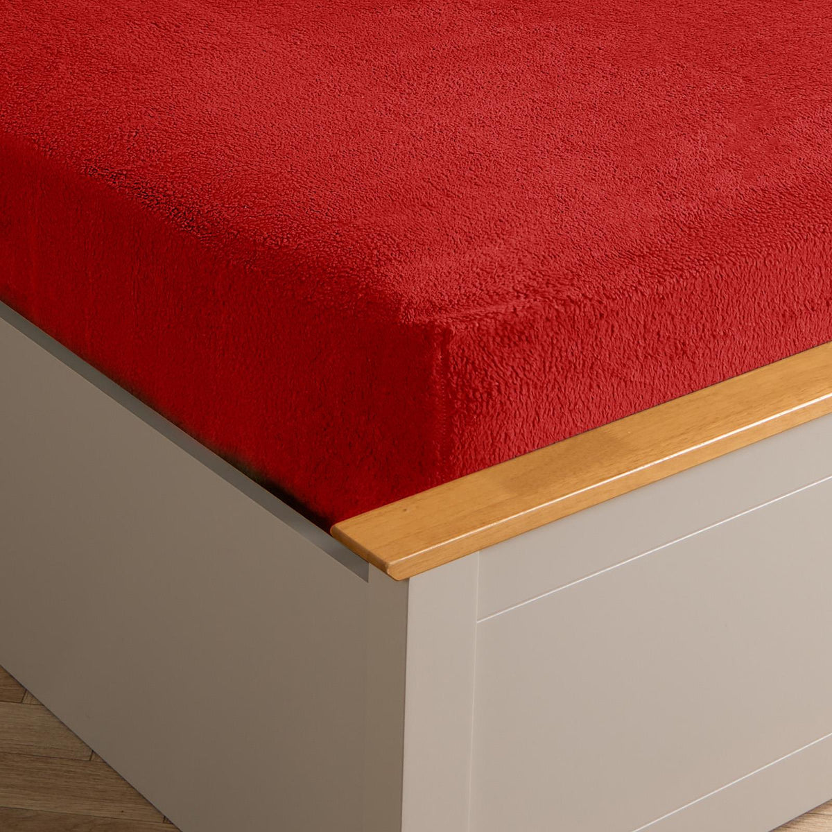 OHS Teddy Fleece Fitted Sheet Thermal Warm Single Double King Bedding NEW