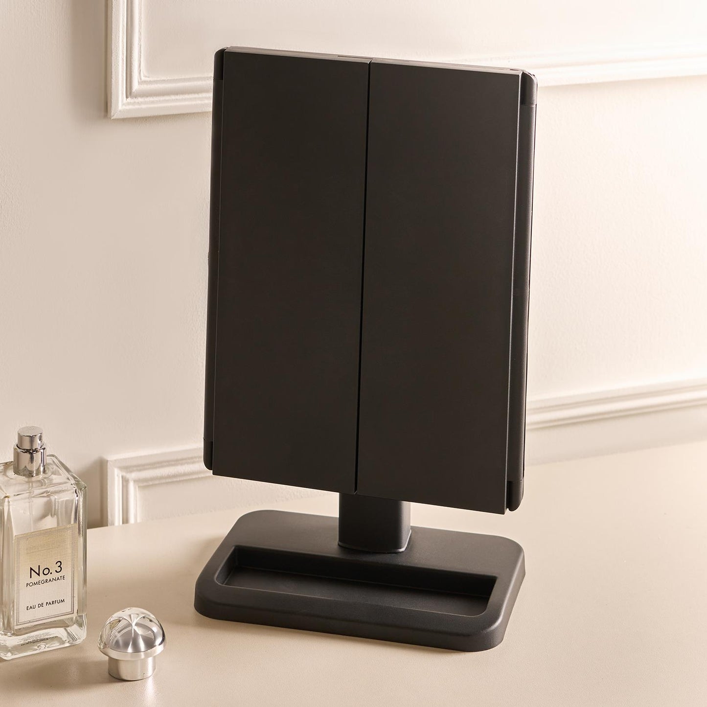 OHS LED Illuminated Mirror Light Up Make Up Cosmetic Vanity OR Travel