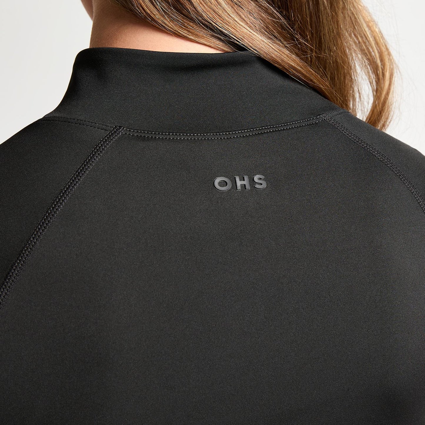 OHS Zip Up Top Long Sleeve Quick Dry Activewear JacketGym Workout Fitness Sports