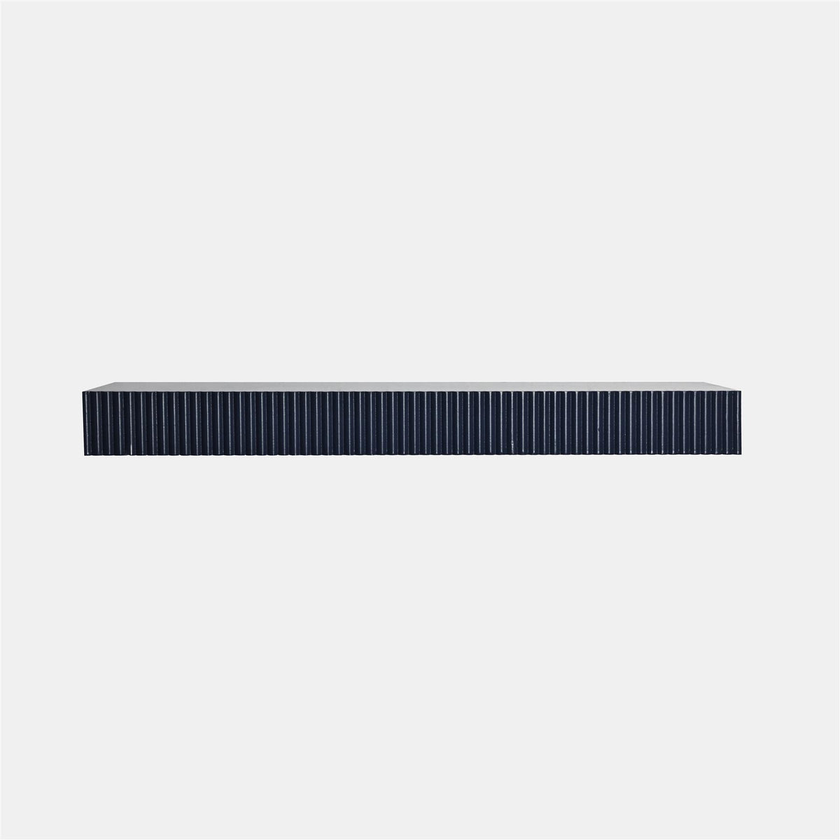 OHS Ribbed Floating Shelf Wall Storage Organiser Home Living Room Decor