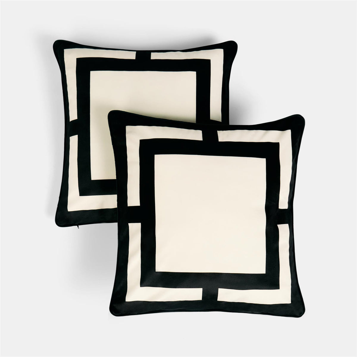 OHS Square Print Cushion Covers Matte Velvet Living Room Pillowcases Home Decor