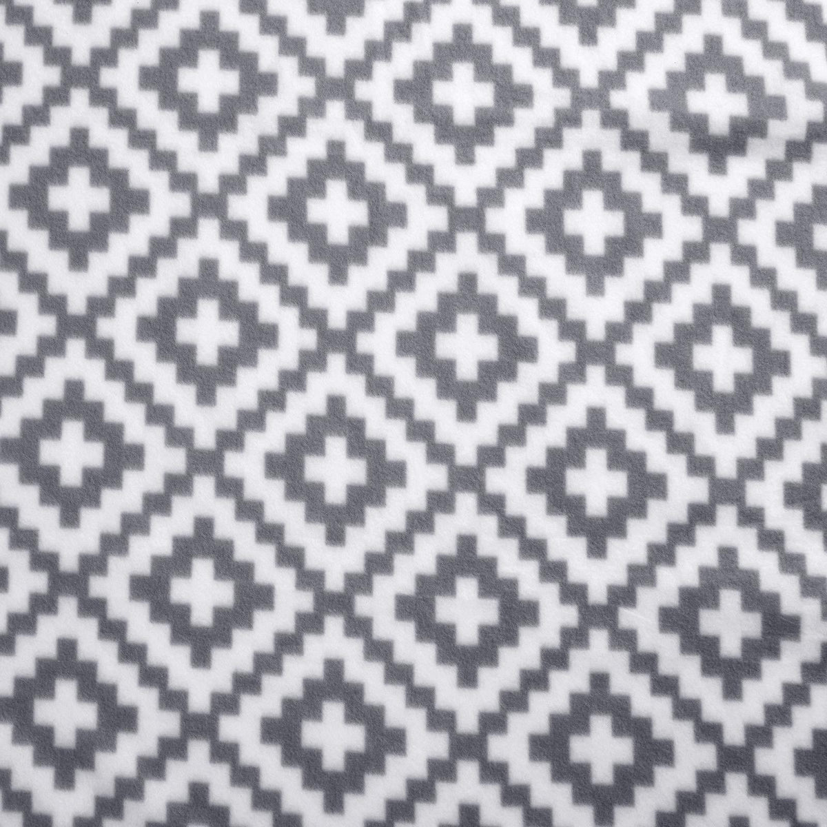 Geo Tile Throw Over Bed Blanket Travel Garden Chair Soft Fleece Warm Bedspread
