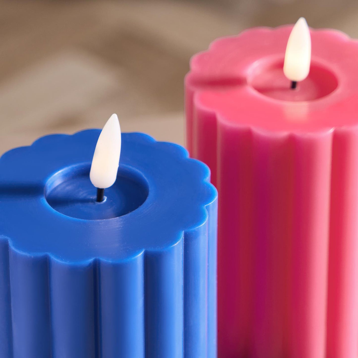 OHS Flameless LED Candle Set Realistic Candle Decorative Lights Party Home