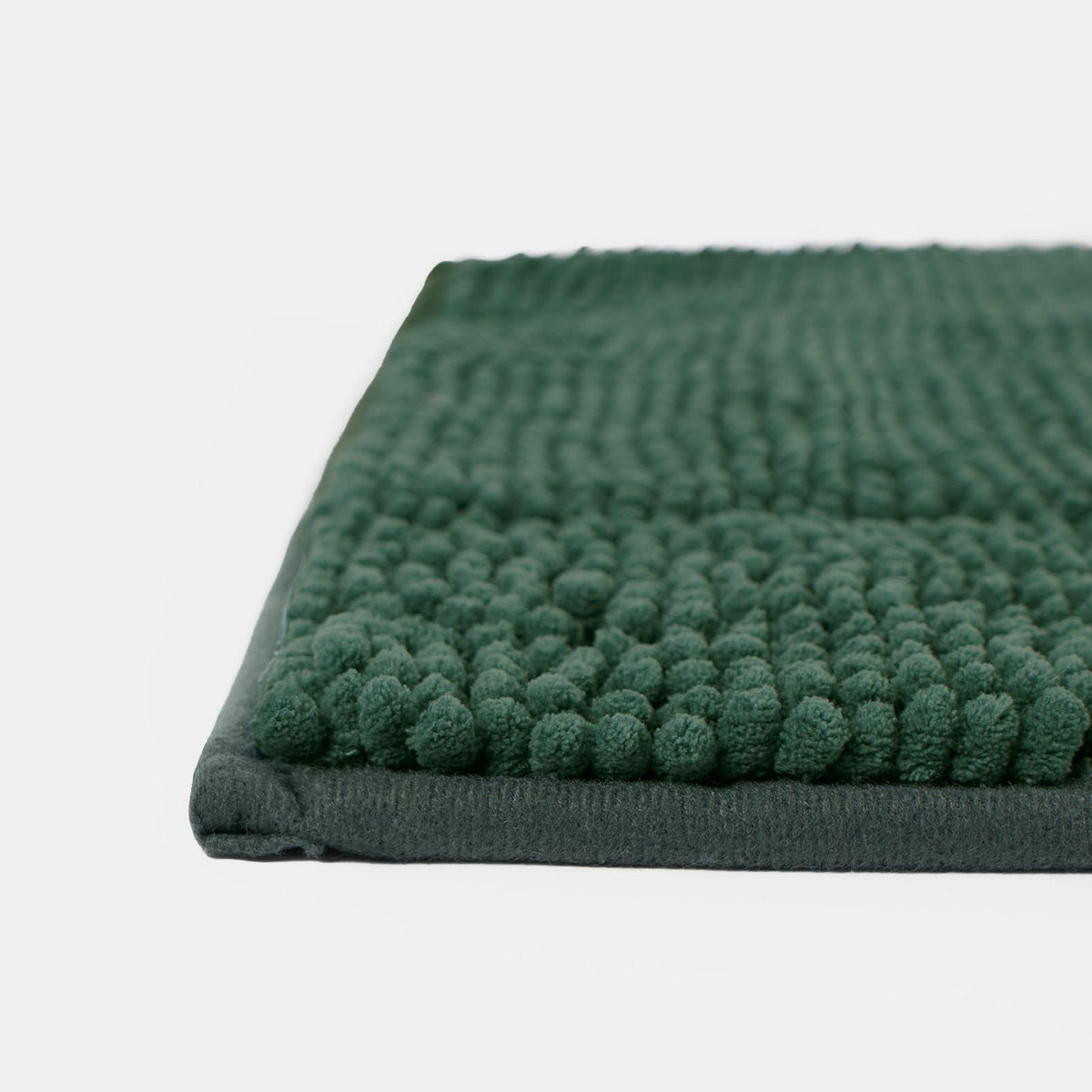 Brentfords Noodle Bath Mat Non Slip Shower Soft Highly Absorbent Chenille Shaggy