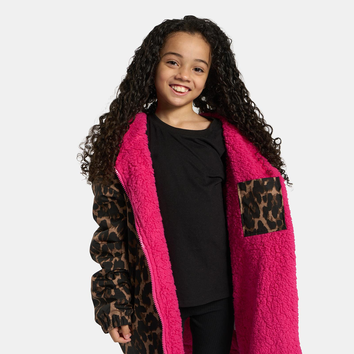 OHS Drying Changing Robe Sherpa Lined Water Resistant Oversize Coat Adults Kids