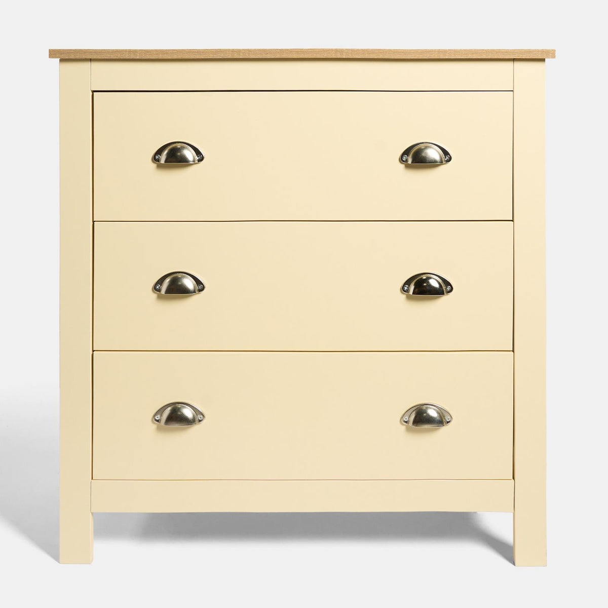OHS Chicago Bedside Table 2/3 Drawer Hallway Cabinet Nightstand Unit Home Decor