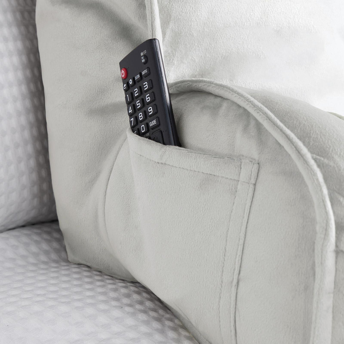 Cuddle Cushion Back Lumbar Support Head Rest Bed Reading Pillow Plump Soft Arms