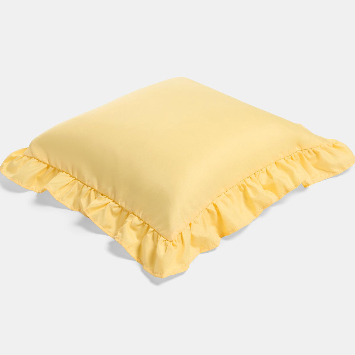 OHS Frill Cushion Covers Faux Linen Soft Square Pillowcases Home Decor Multipack
