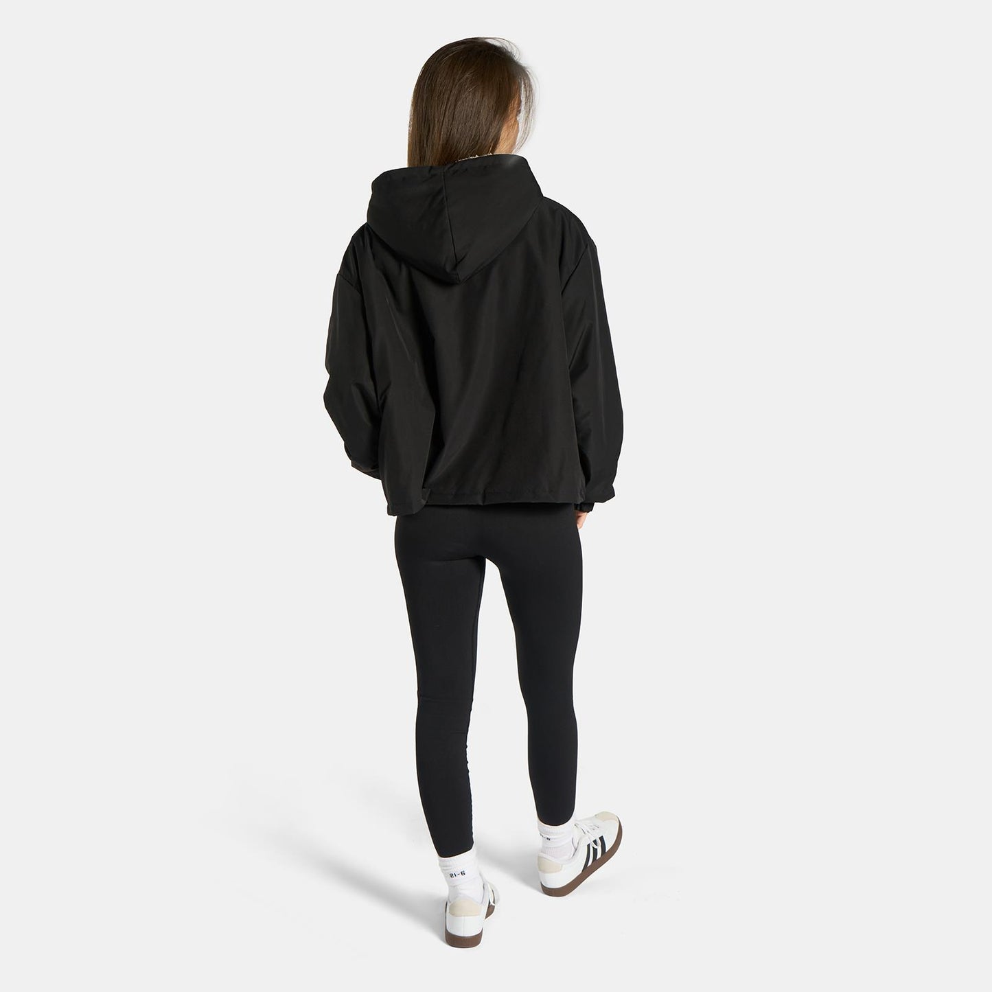 OHS Plain Drying Changing Robe Sherpa Water Resistant Cropped Jacket Outerwear