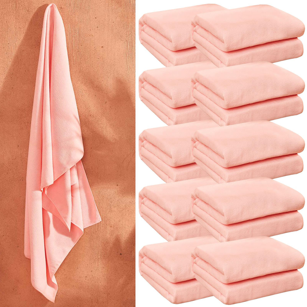 Brentfords Beach Towel Wholesale Large Microfiber Lightweight Quick Dry Bath Gym