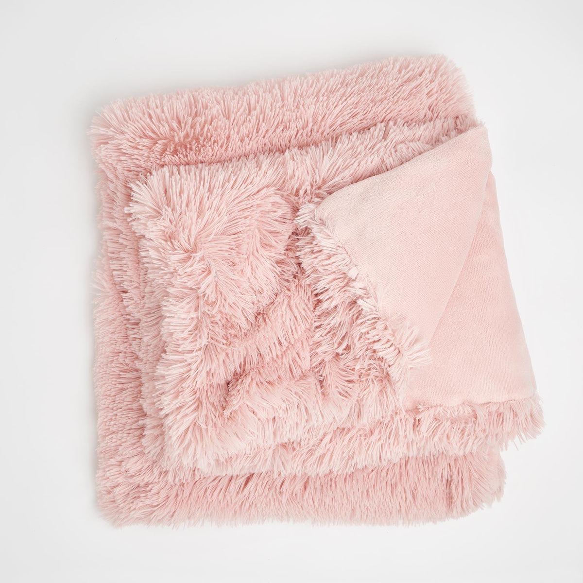 Sienna Fluffy Shaggy Blanket Large Throw Over Sofa Bed Cosy Fleece - 150 x 200cm