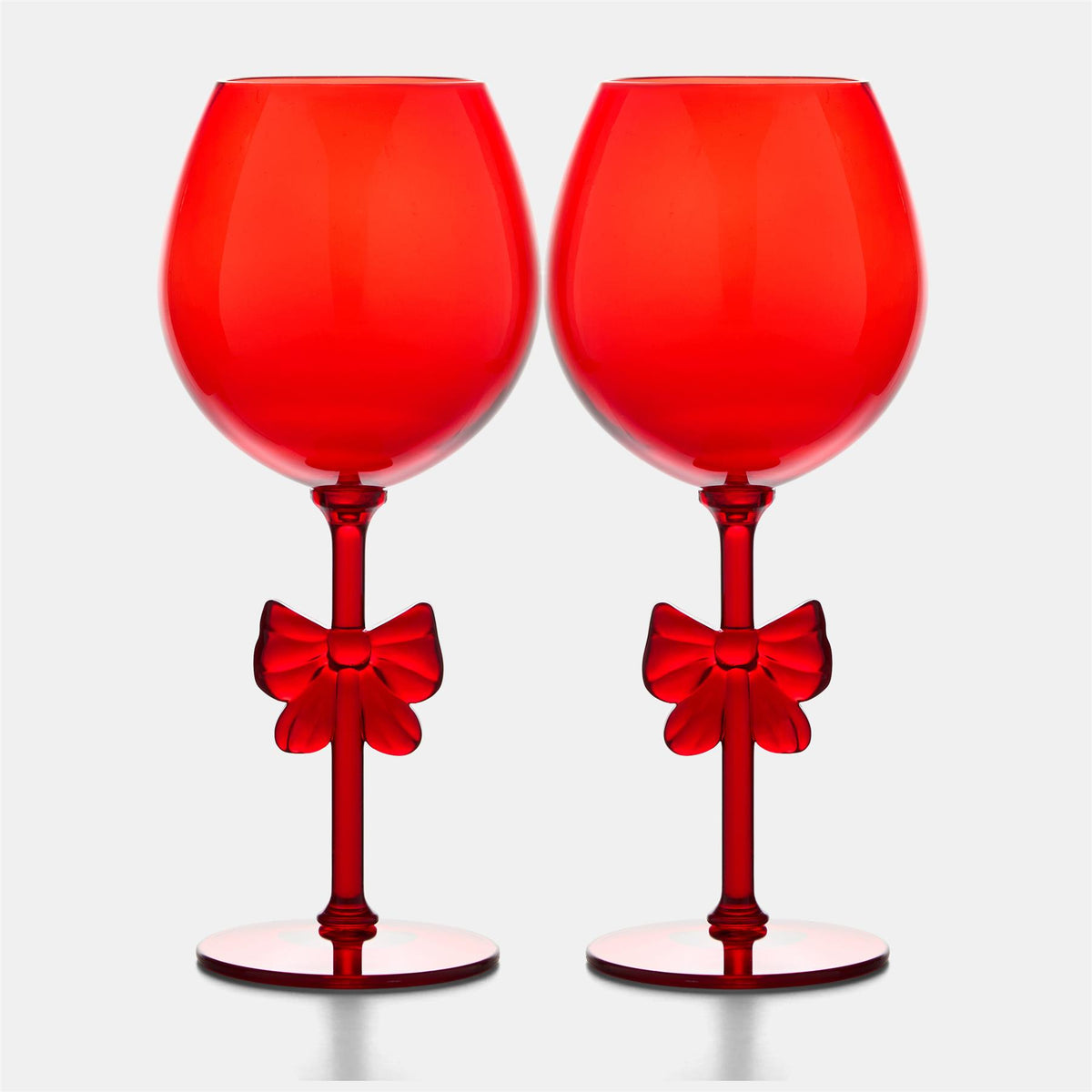 OHS Plastic Glasses Set of 2/4 Reusable Flute Champagne Cocktail Glass Picnic
