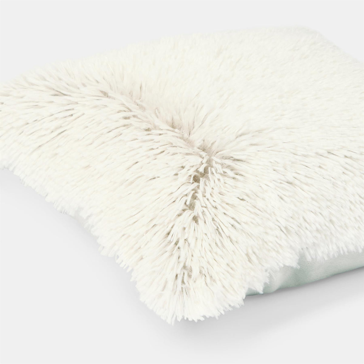OHS Fluffy Cushion Covers 2 Pack Soft Fleece Square Pillowcases Home Decor