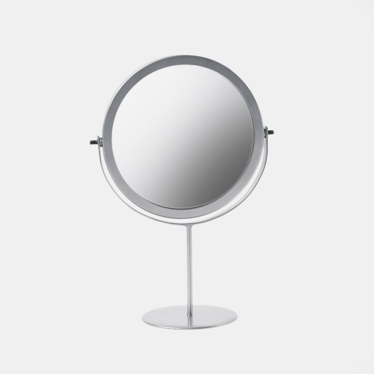 Bathroom Mirror Round Accessories Free Standing Vanity Stainless Steel Bedroom