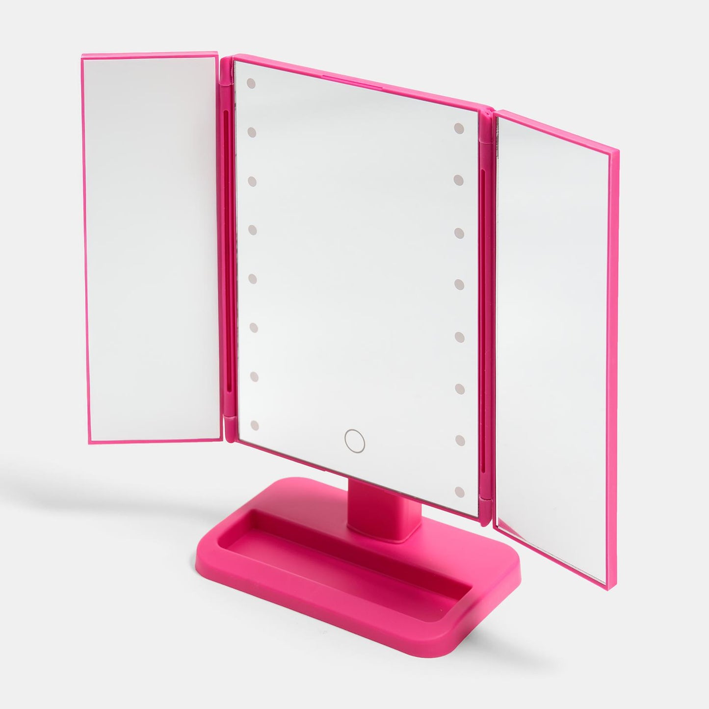 OHS LED Illuminated Mirror Light Up Make Up Cosmetic Vanity OR Travel