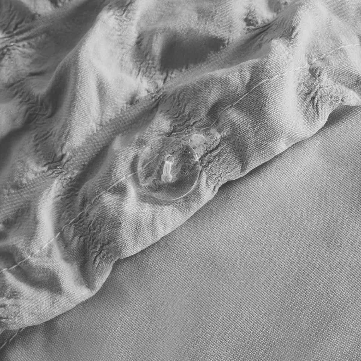 Luxury Seersucker Duvet Cover Set Geo Pillowcase Quilt Bedding Double King Size