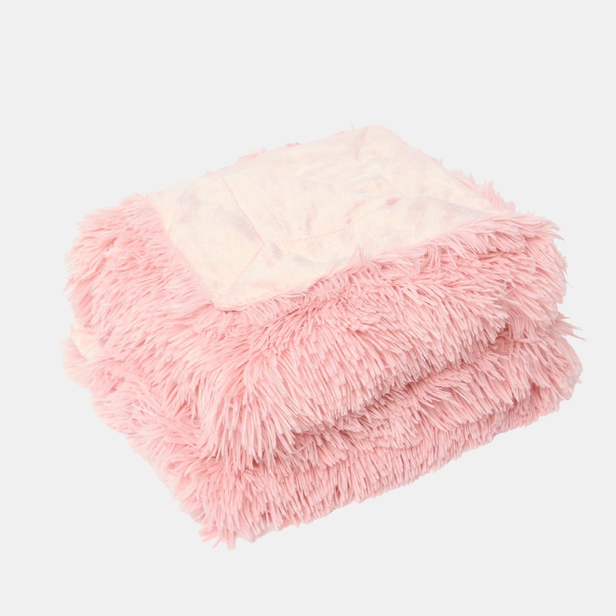 OHS Pet Fleece Throw Fluffy Calming Foldable Travel Dog Puppy Cat Blanket
