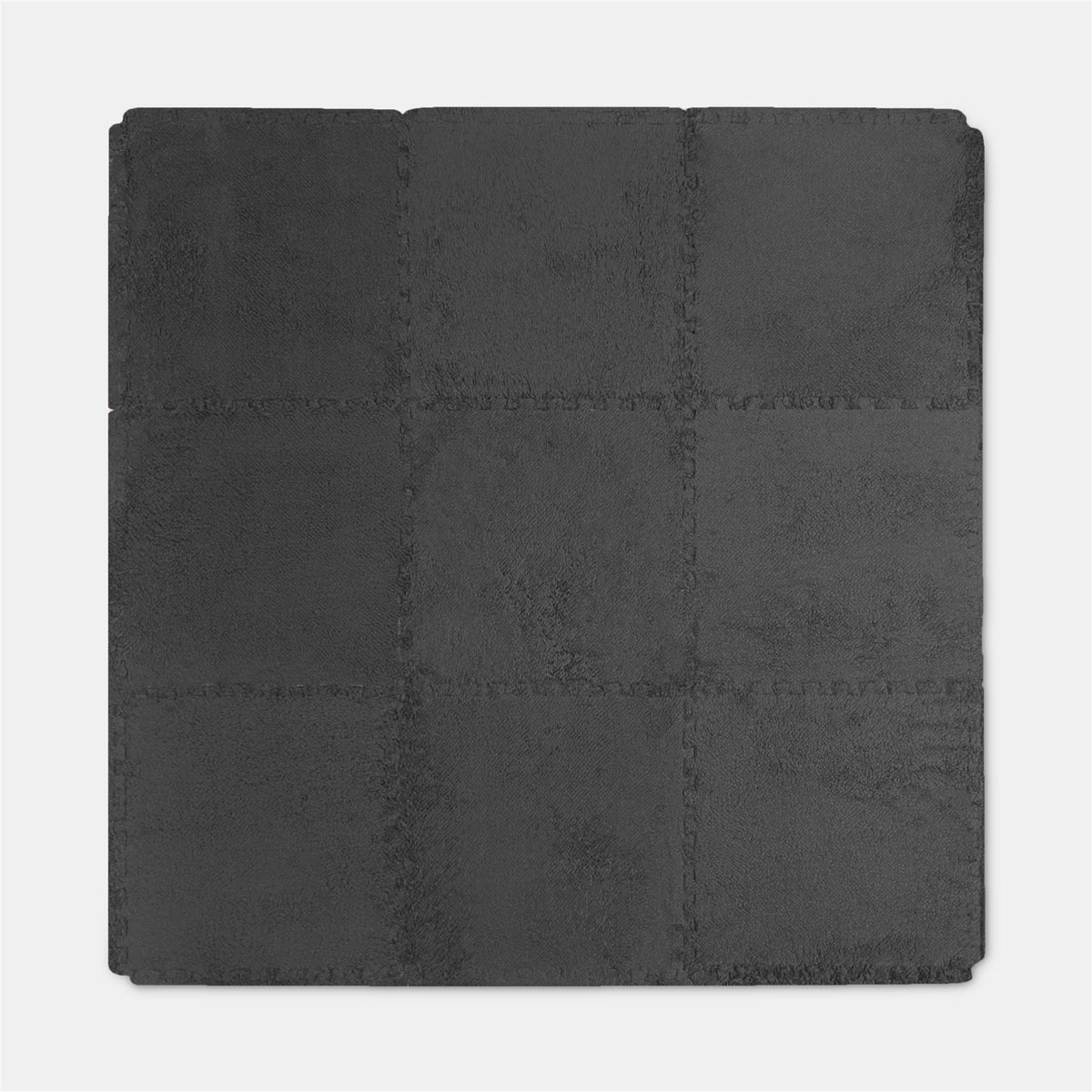 OHS Interlocking Foam Floor Tiles Teddy Fleece Soft Kids Play Mat Carpet Yoga