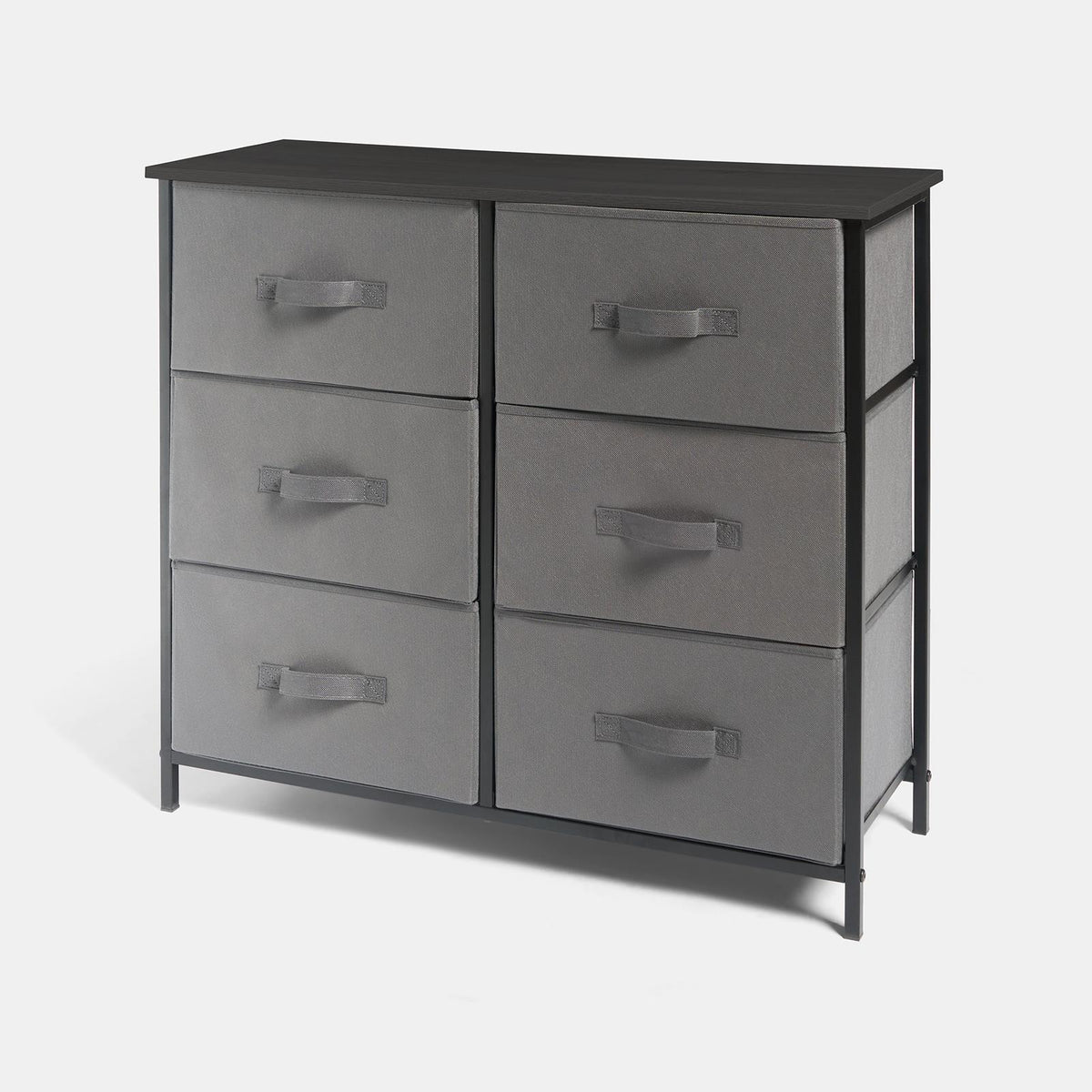 OHS Fabric Cabinet Bedside 2/3/4/5/6 Drawers Storage Unit Clothes Home Organiser
