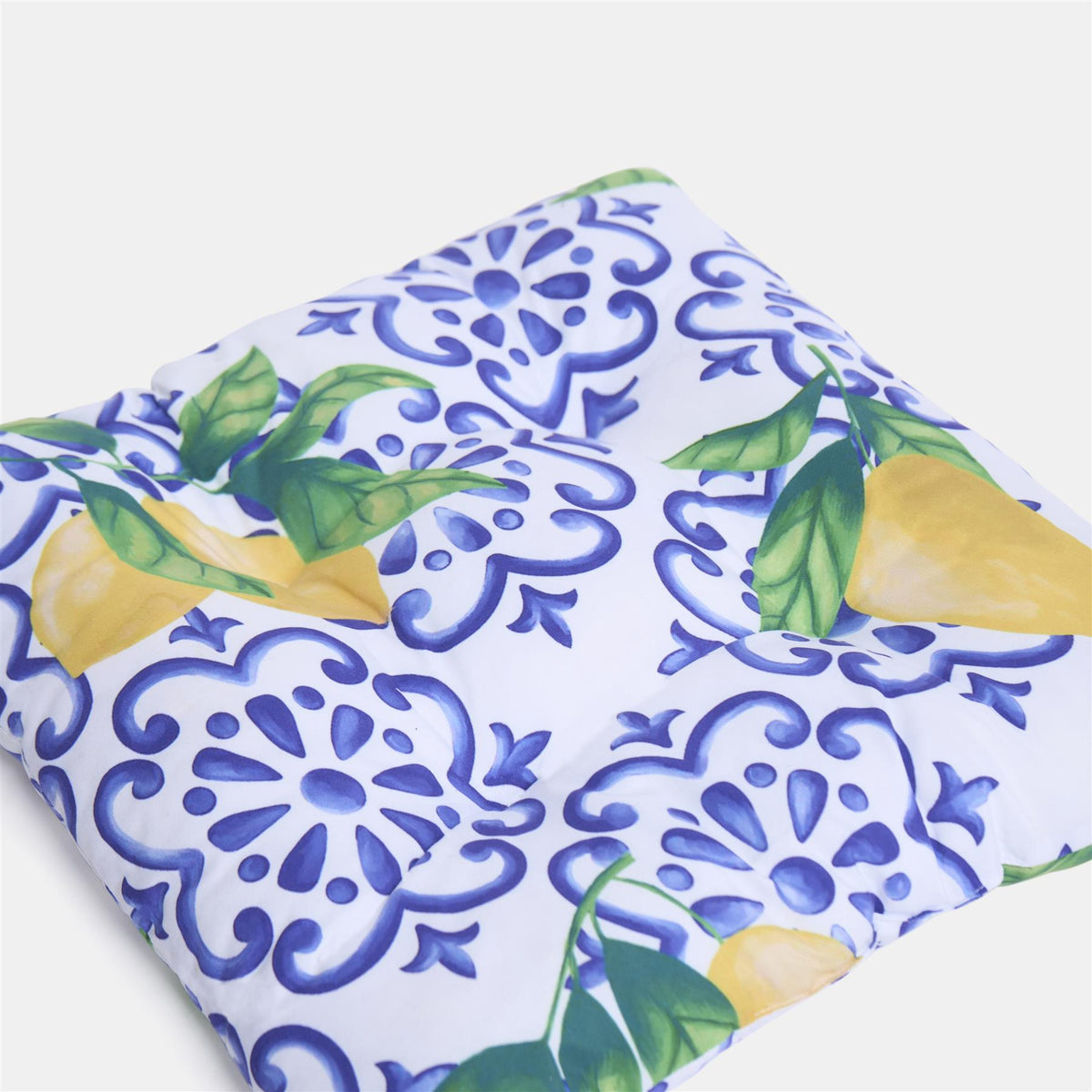 OHS Seat Pads 2 Water Resistant Outdoor Cushions Garden Chair Covers Ties
