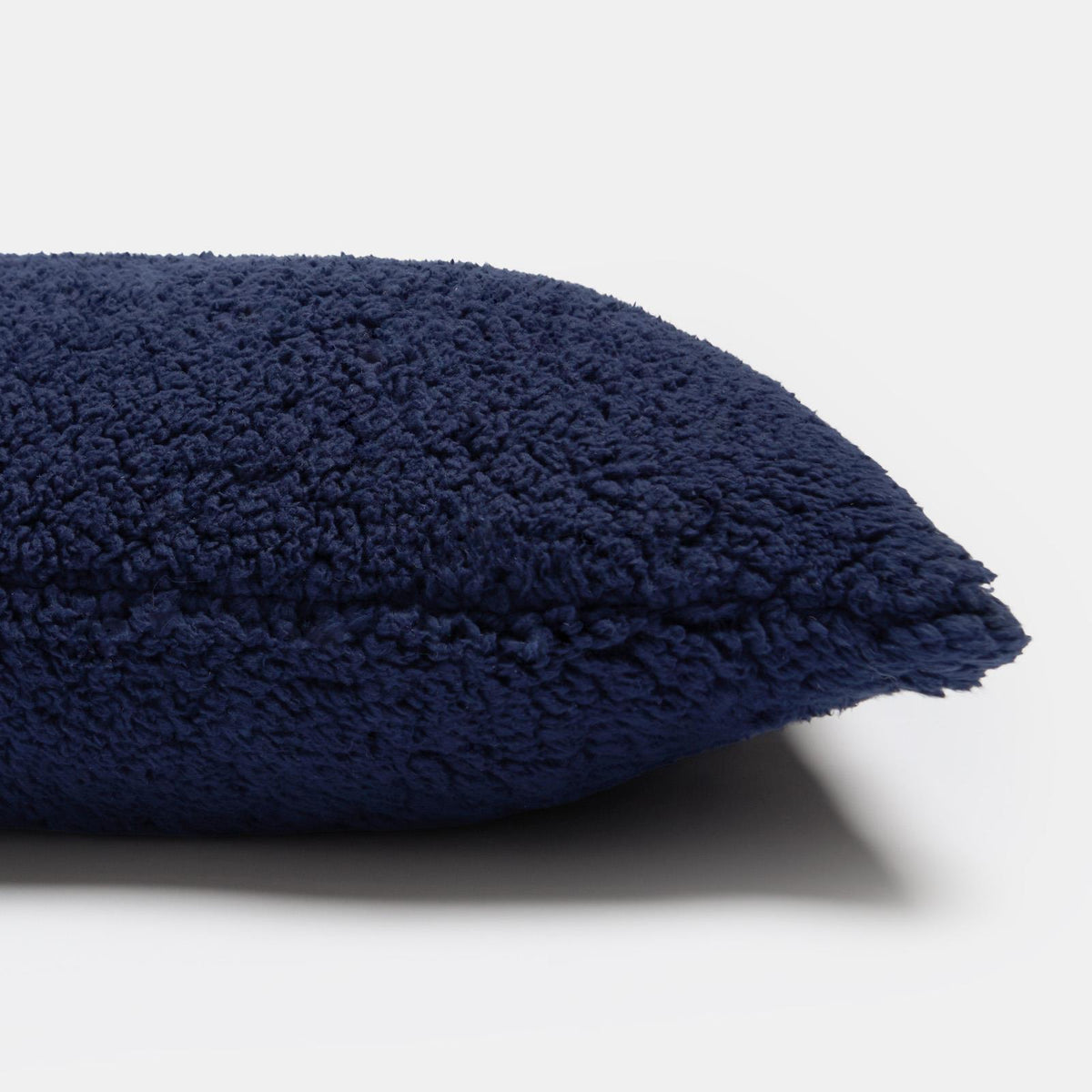 OHS Long Bolster Pillow Teddy Fleece Body Neck Pregnancy Support Cushion